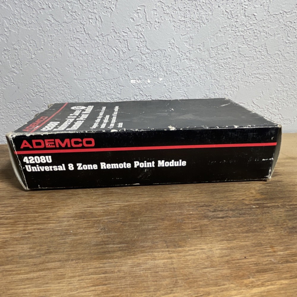 ADEMCO 4208U 8 Zone Remote Point Module, Dip Switch or Serial Number