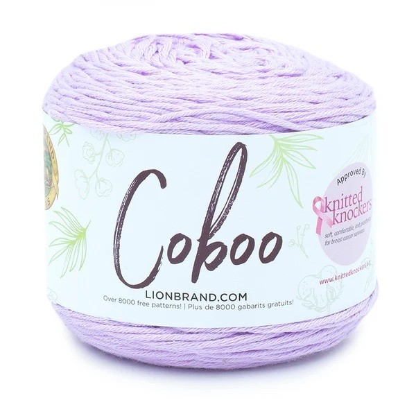 Lion Brand Coboo Yarn-Lilac - 3 Pack
