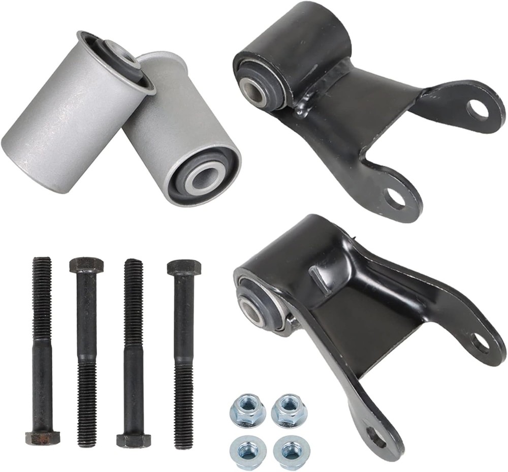 labwork 2pcs Rear Leaf Spring Shackle Repair Kit Replacement for Chevy C1500...