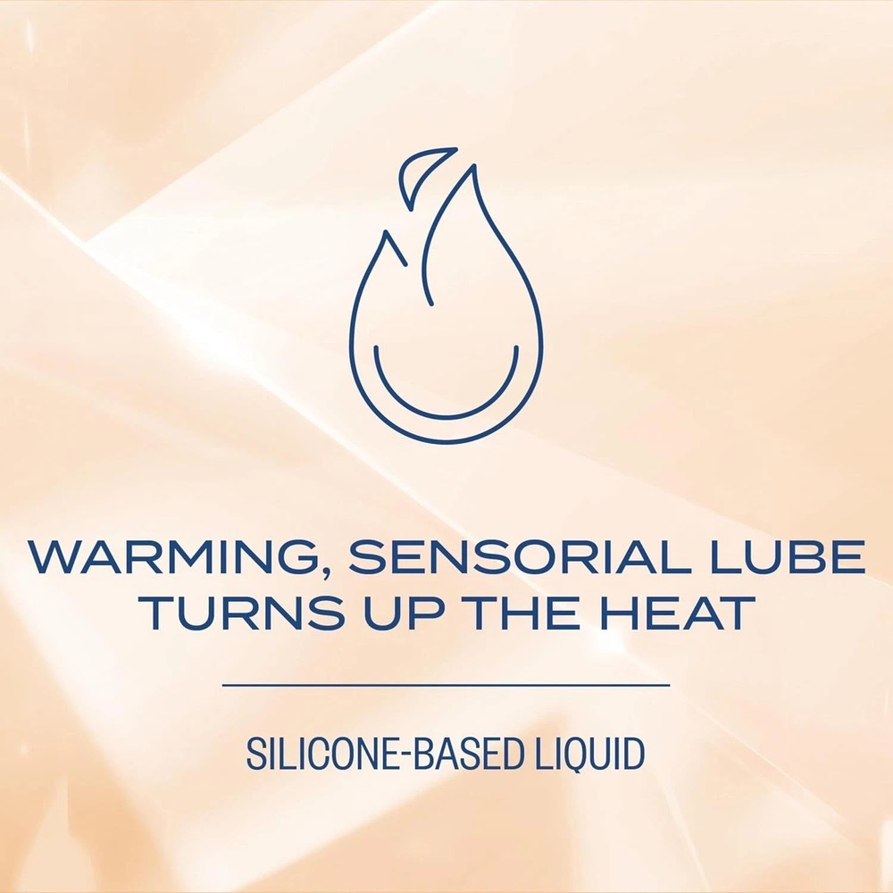2.4 Fl Oz KY Warming Lube for Intimacy – Smooth, Silicone-Based & Discreet