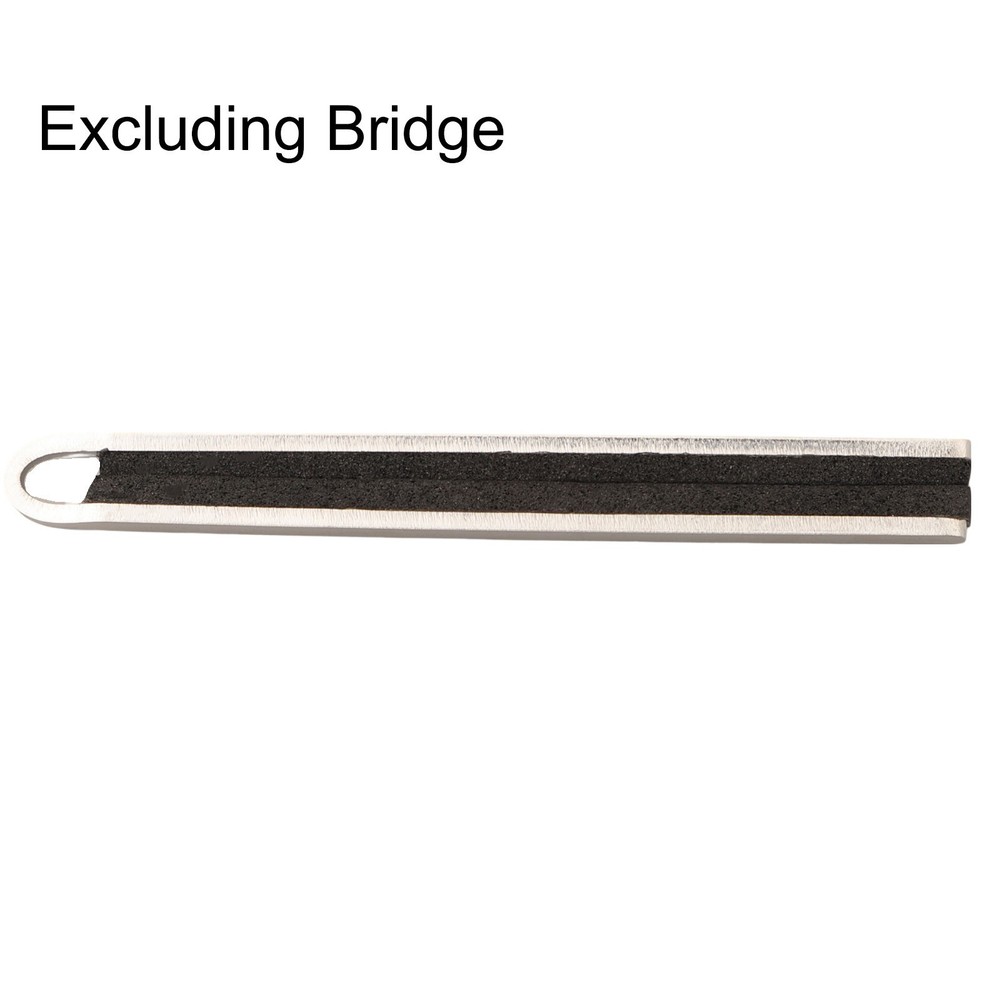 Improved Playing Experience with this Handcrafted Silver Tone Banjo Mute