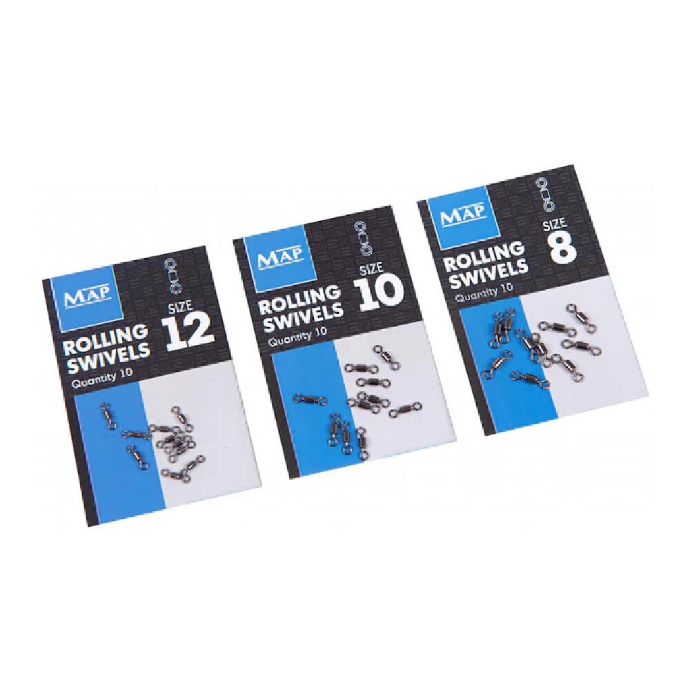 MAP Rolling Swivels 10pcs