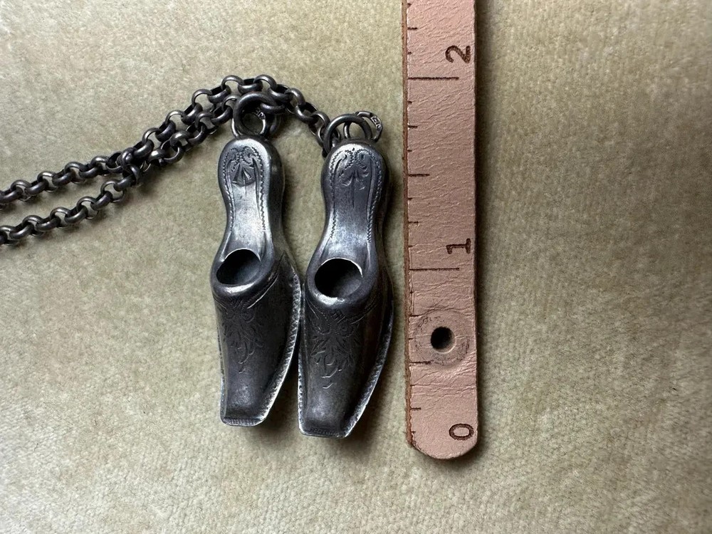 Antique Victorian Silver Dutch Needle Guards