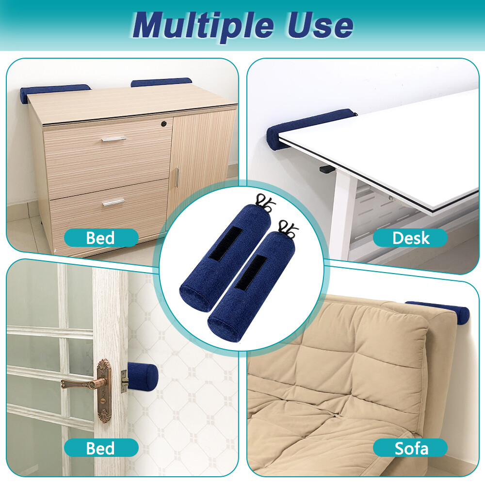 Headboard Bumper Stoppers for Wall BedStabilizer Protector from Bed Couch（2 Pack