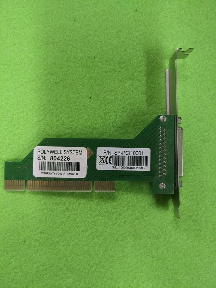 POLYWELL PCI Multi I/O Controller Card SY-PCI10001
