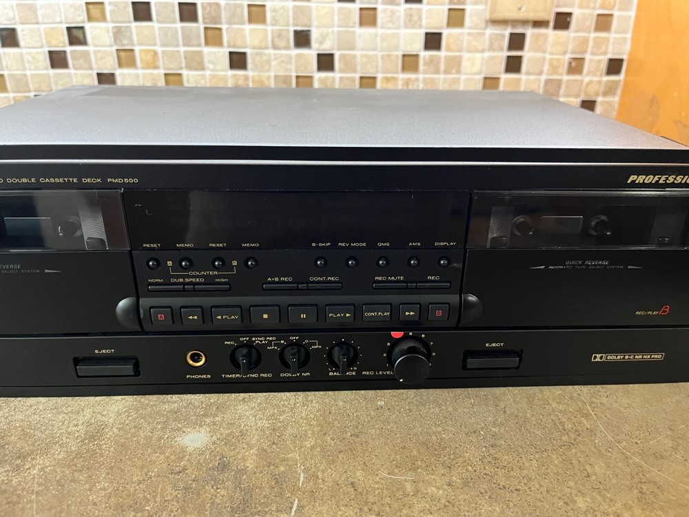Marantz PMD500 Double Professional Cassette Recorder Deck