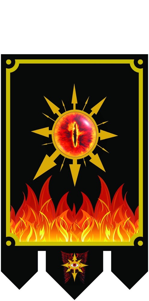 Custom Personalized Wargaming Black Legion banner