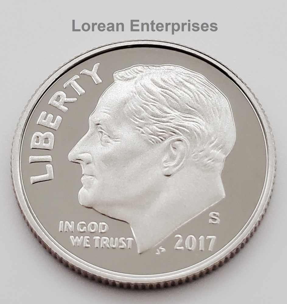 2017 S Roosevelt Dime CLAD ✼ PROOF✼