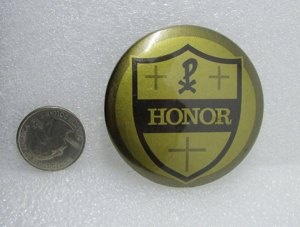 Honor Button Pin