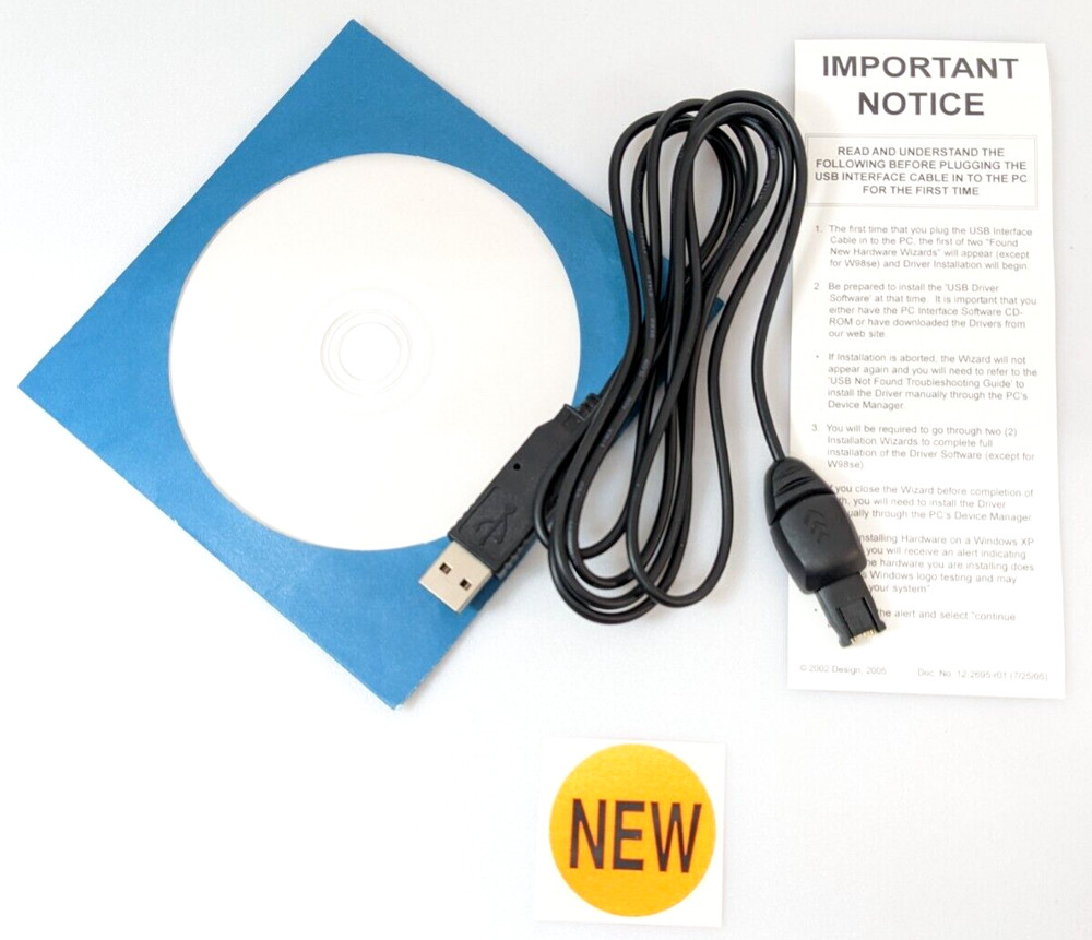 Oceanic Datamask Scuba Dive Computer Data Download Cable USB Drivers