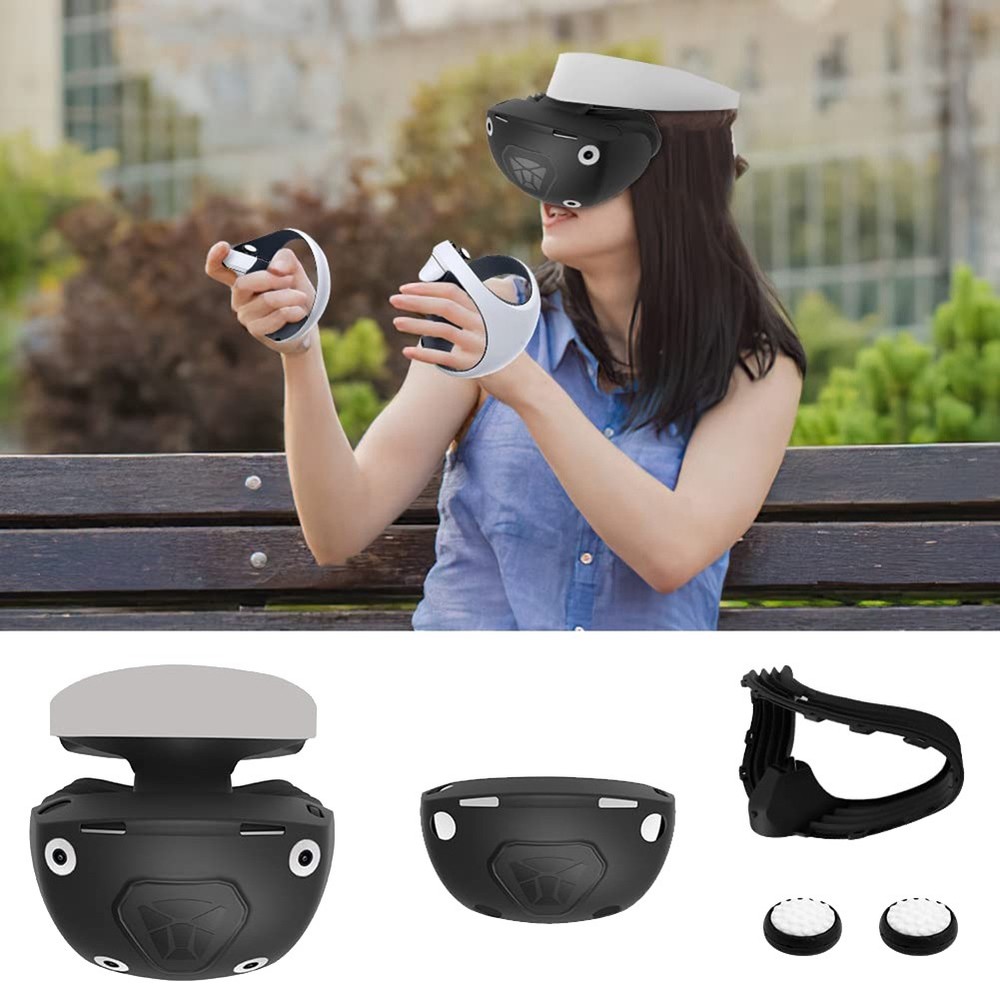 For PS VR2 Headset Silicone Protector Cover -Scratch Replacement Face3312