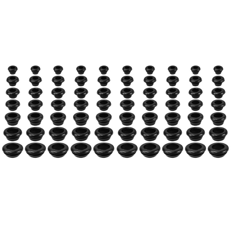 70pack Elastics Cable Entry Sealing Grommets For Switchboards And Control Panel