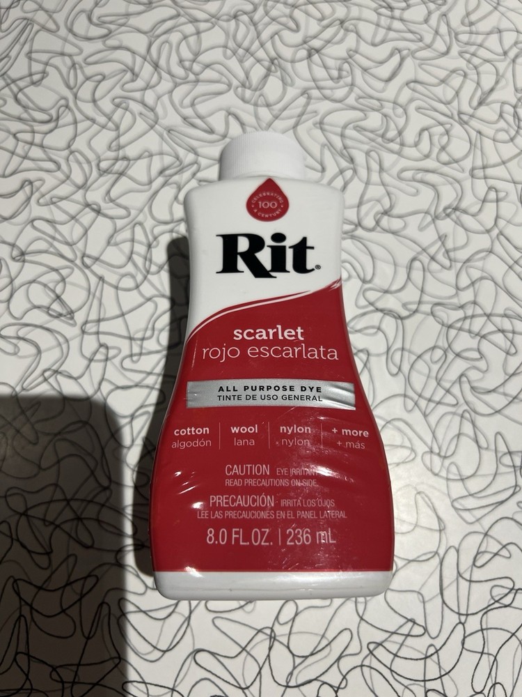 Rit Dye In Scarlet