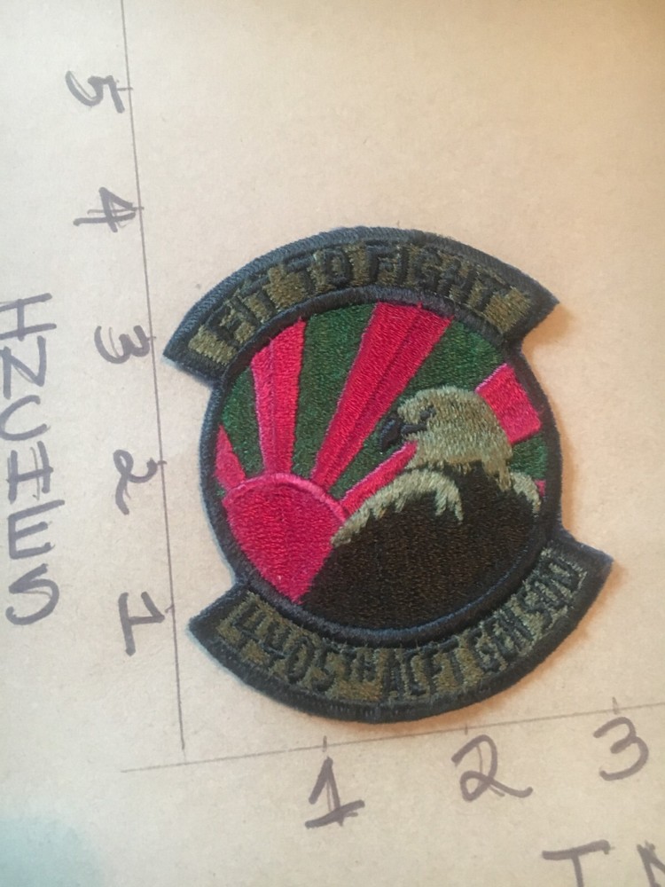 USAF 4405th Aircraft Generation Squadron subdued patch 5/30/25