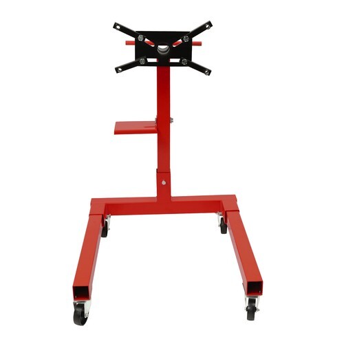 Rotating Engine Stand 360° Adjustable Head 1,250 lb Capacity Red