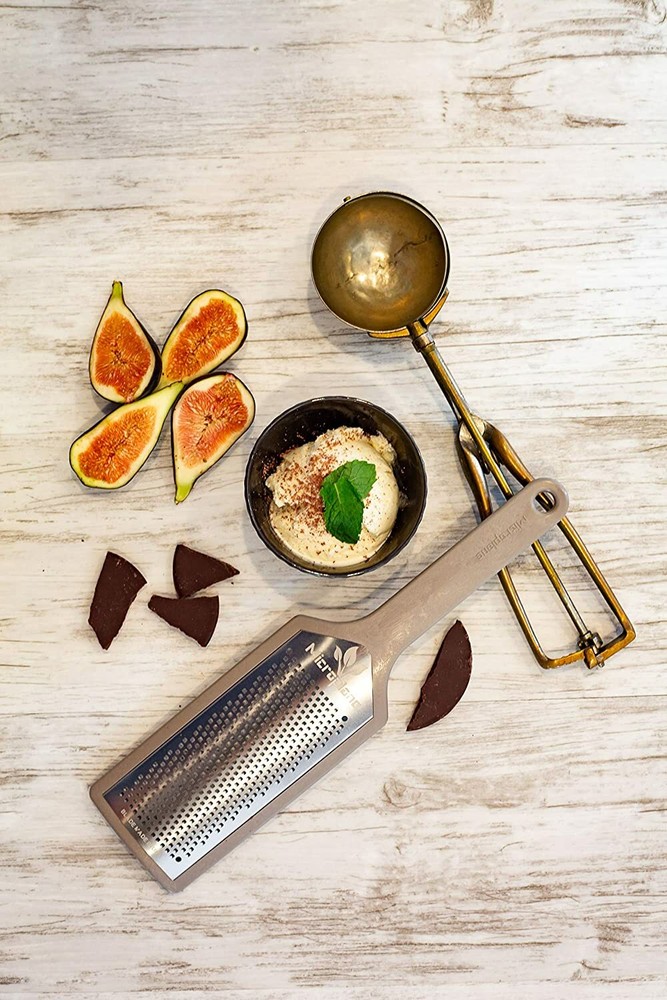 Microplane EcoGrate Series Fine Blade Cheese Grater - Dover Grey