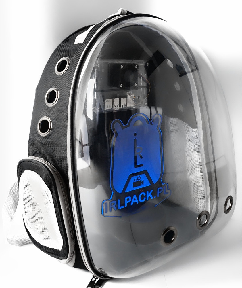 IRLpack  - Backpack for streaming TWITCH KICK YT