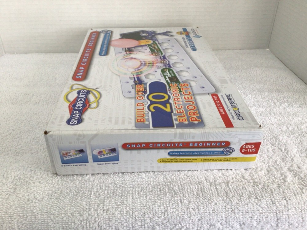 Snap Circuits Beginner Electronic Projects Kit Over 20 Projects