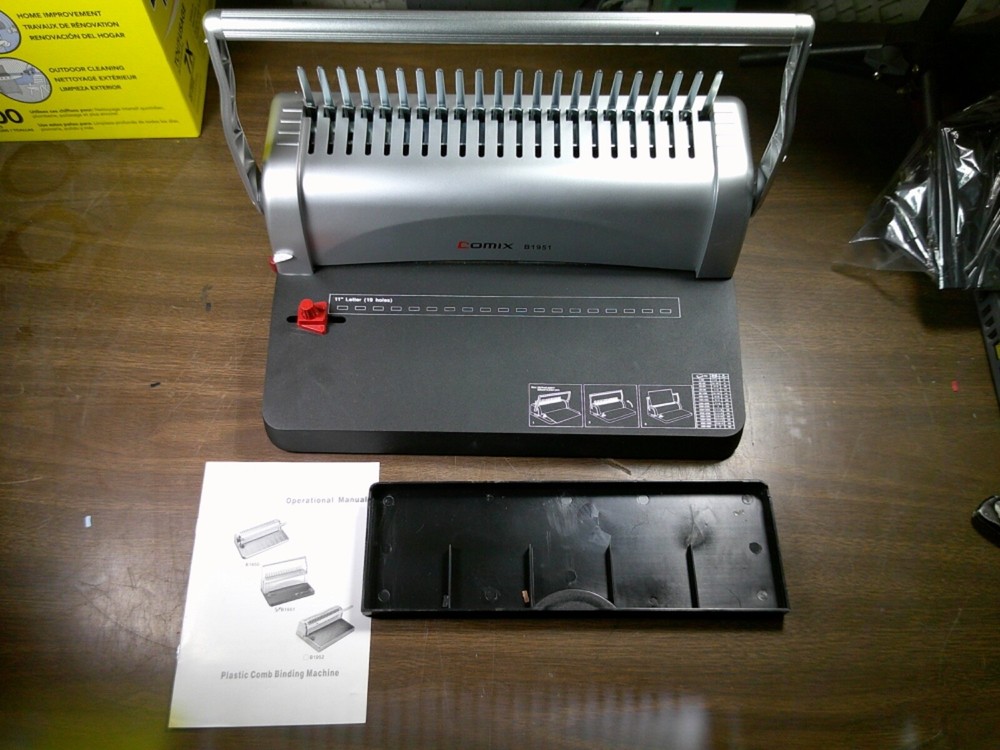 COMIX CV215 COMB BINDING MACHINE