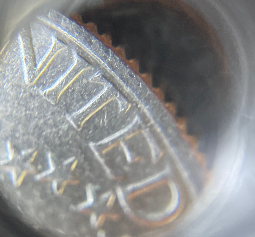 1976 DDR-Bicentennial Quarter-ERROR-Doubling On “DOLLAR”