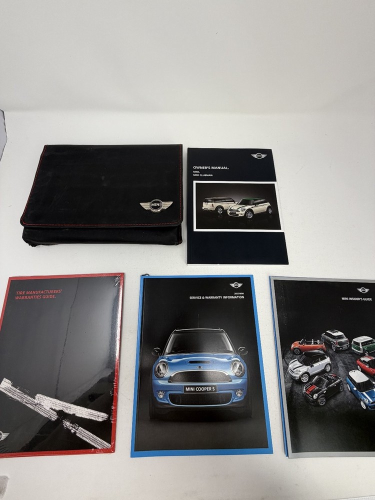 2013 MINI Clubman Owners Manual OEM Complete Set