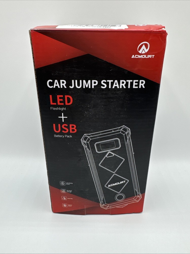 Portable 5000A Car Jump Starter Battery Pack