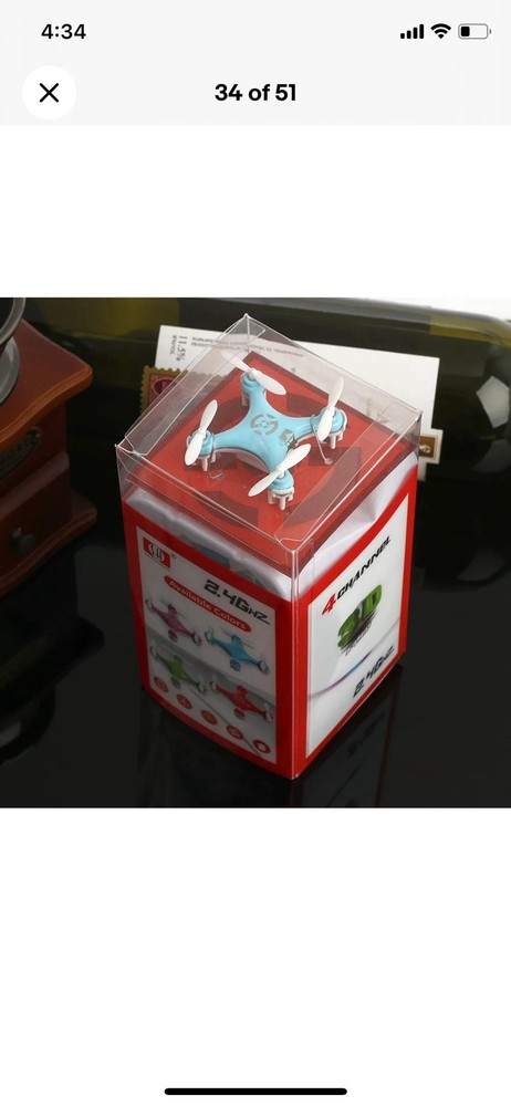 Cheerson CX-10 Mini Drone 4-Channel, Light Blue