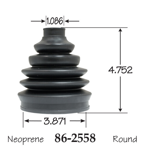 Inner & Outer CV Axle Boot for Ford Escape Front 2.0L 2013-2019