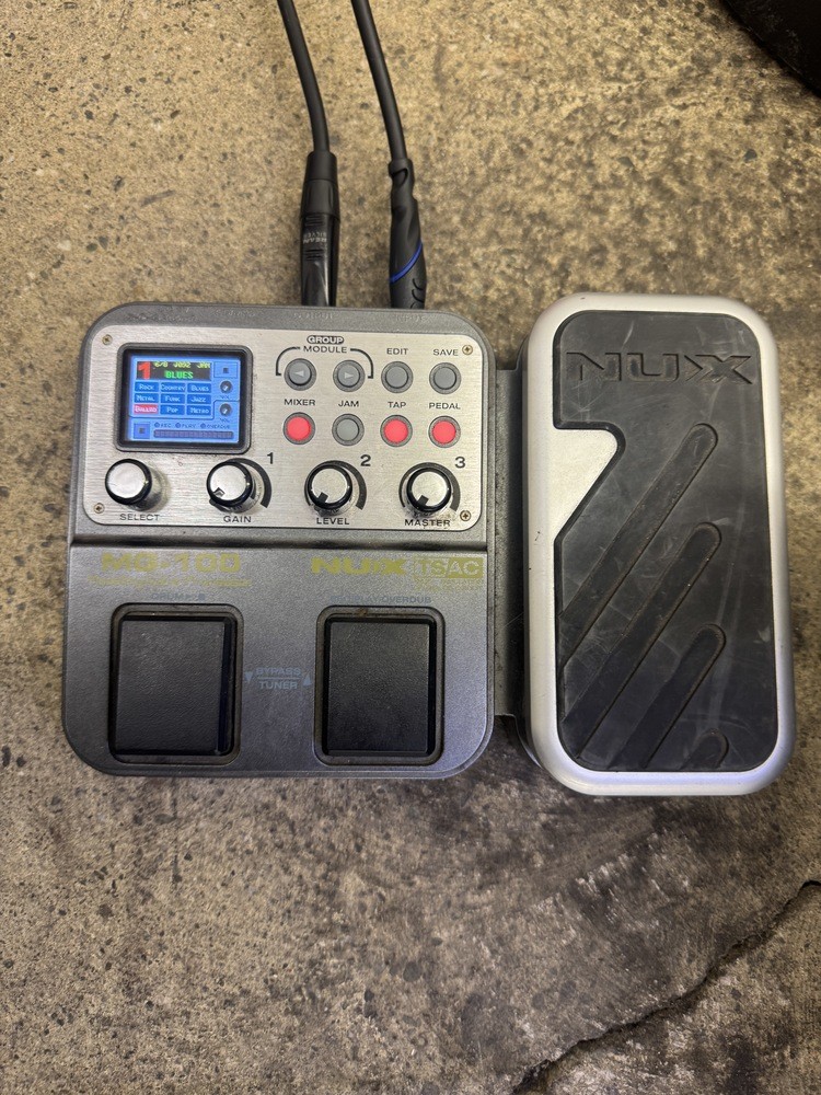 NUX MG-100 Multi-Effects Modeling Guitar Processor