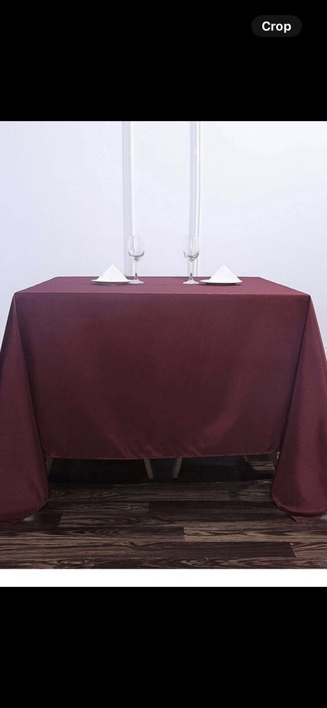 10 Piece Tablecloths for Wedding Party 10 pieces per Order