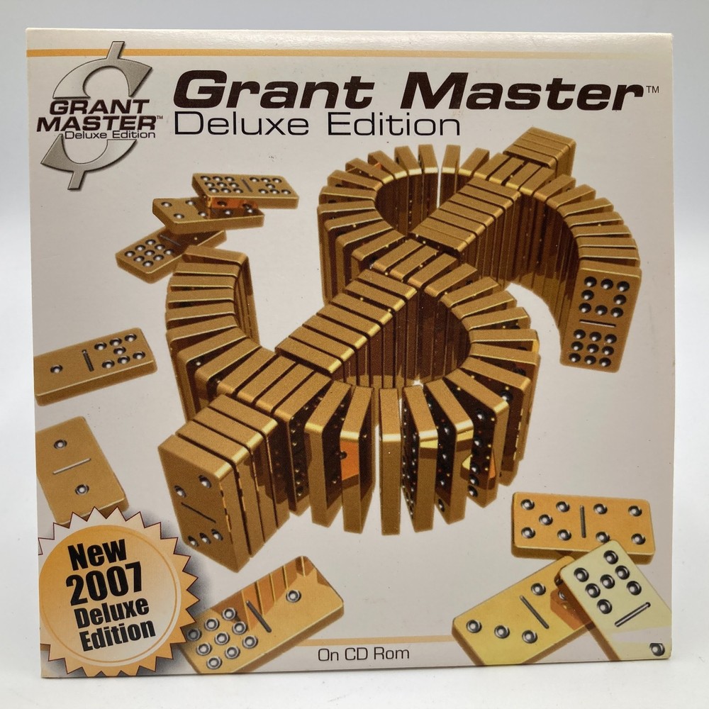 2007 Grant Master Deluxe Edition CD-ROM  Software Windows 95