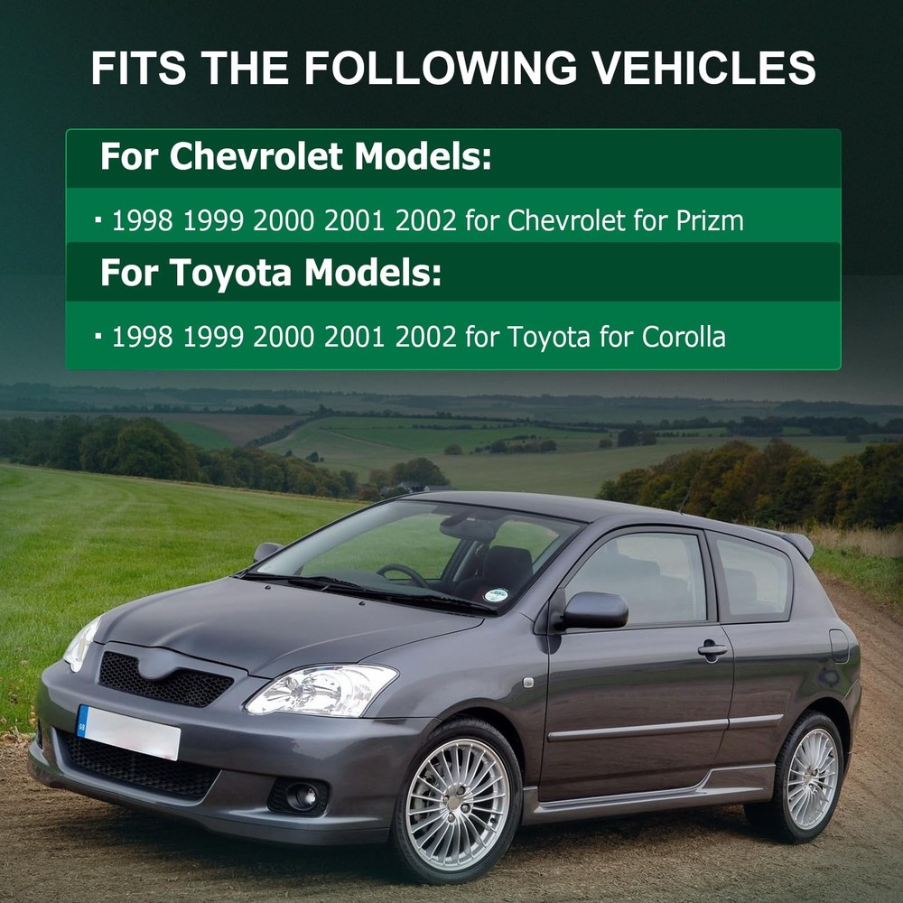 Engine Motor Set 4PCS for 1998-2002 Prizm Corolla 1.8L