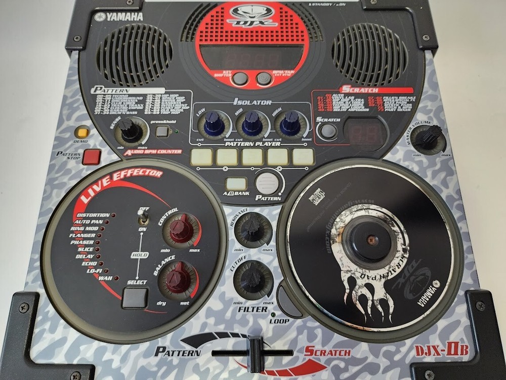 Yamaha DJX-IIB DJ Mixer Sequencer Rhythm Machine Effector