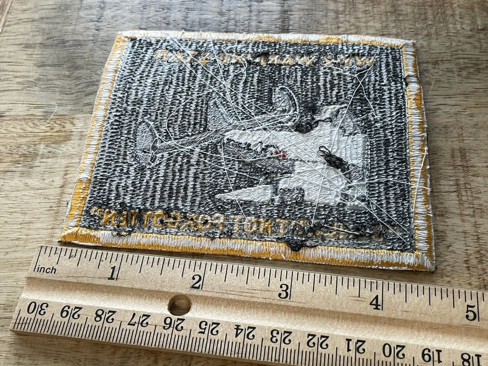 Authentic Vintage U.S. Navy WV-2 Warning Star Squadron Patch Lockheed EC-121T