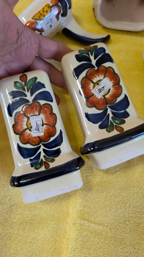 8 Piece Talavera Bathroom Set