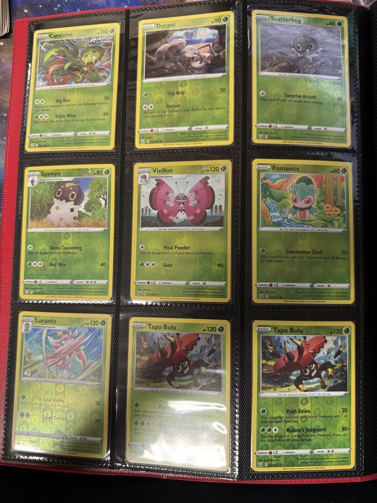 Pokemon S&S Battle Stylese: Almost Complete Master Set Binder!