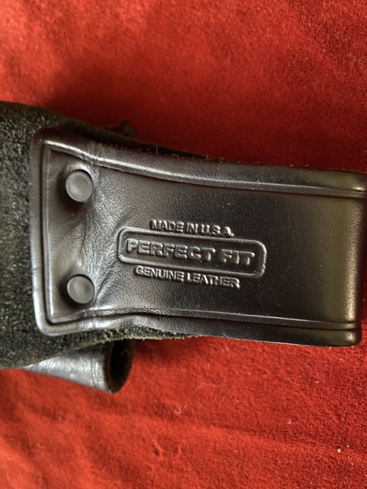 Perfect Fit Leather Flashlight/Baton Holder