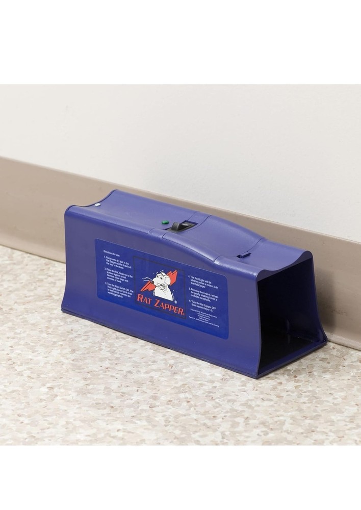 Rat Zapper Electronic Mouse & Rat Trap | No Touch Disposal | Requires 4 AA