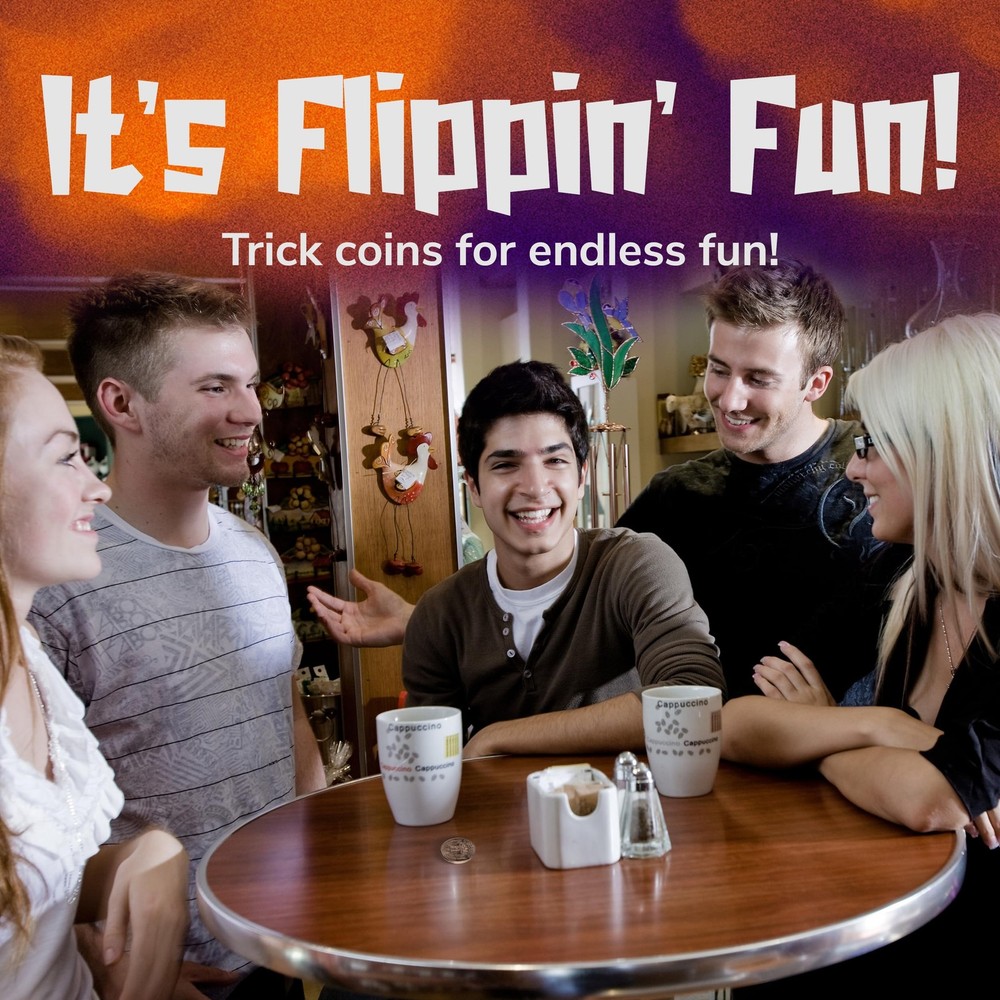 3pk Double Sided Coins | Includes 2 Quarters and 1 Small, Silver