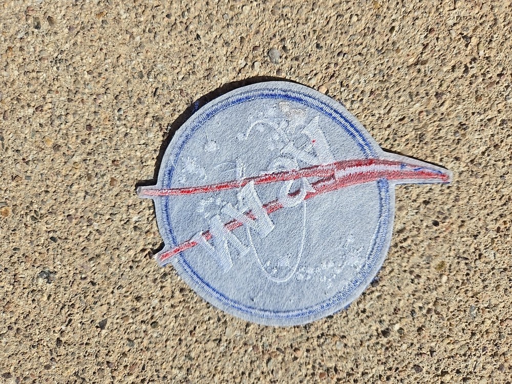 NASA - Patch - Iron On - 4 "