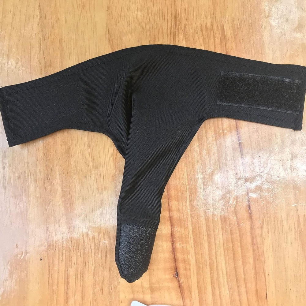 Bowling Thumb Saver - Protector Glove, Stabilizer for One Size, Black