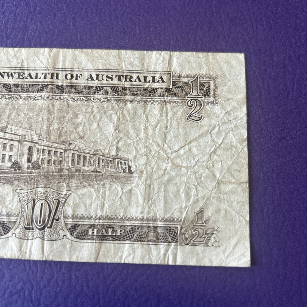 Australia- 10 Shillings-1954-60