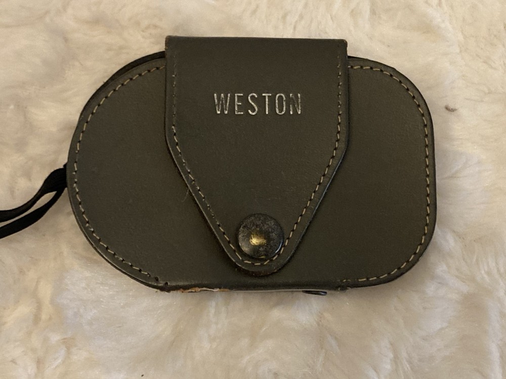 Working Vintage Weston Master III Model 737 Light Exposure Meter W/ Leather Case