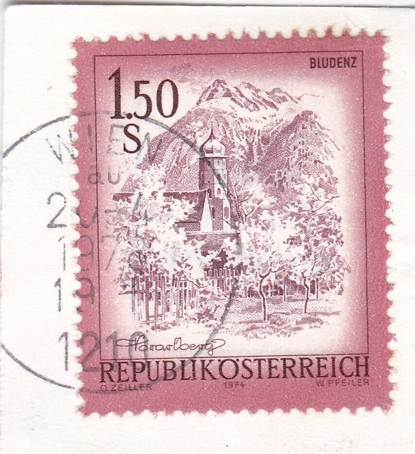 Wien cancel Austria 1978 on Bludenz 1.5s VGC