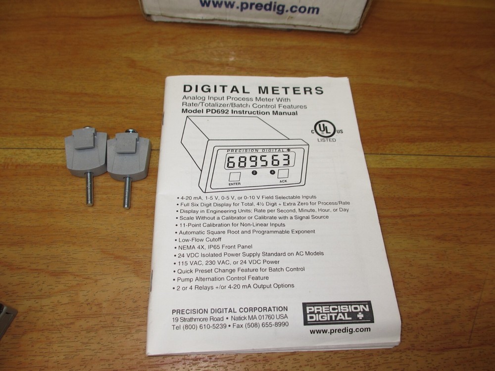 Precision Digital PD683-0K0 *PLZ READ* Loop Powered Meter Digital Panel Meter