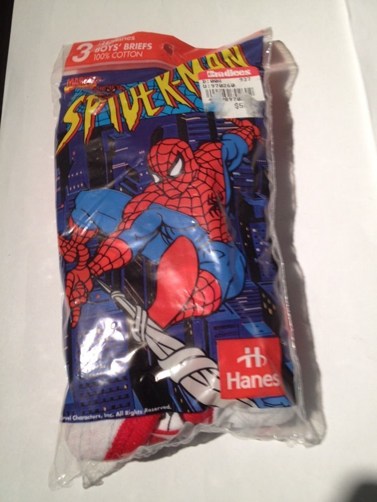 Spiderman Boys' Briefs 1996 Hanes