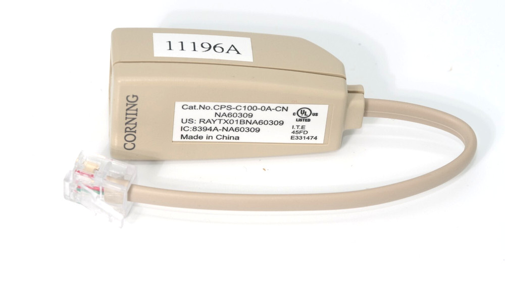 4 Pack Corning DSL Single-Jack In-Line Micro-Filter (Model CPS‑C100‑0A‑CN)