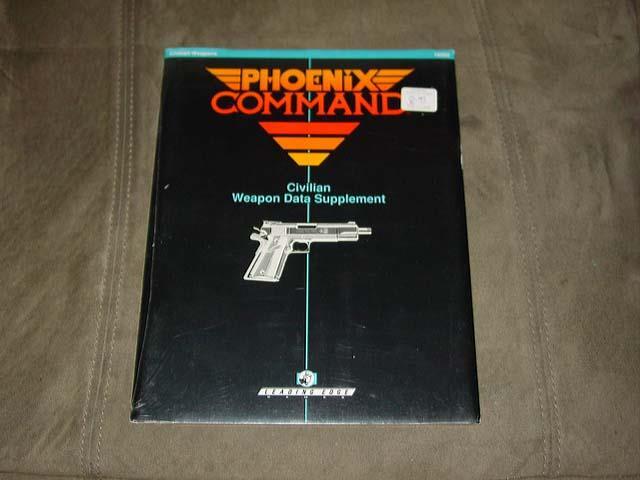 Phoenix Command - Civilian Weapon Data Supplement #10202 - Leading Edge (SEALED)