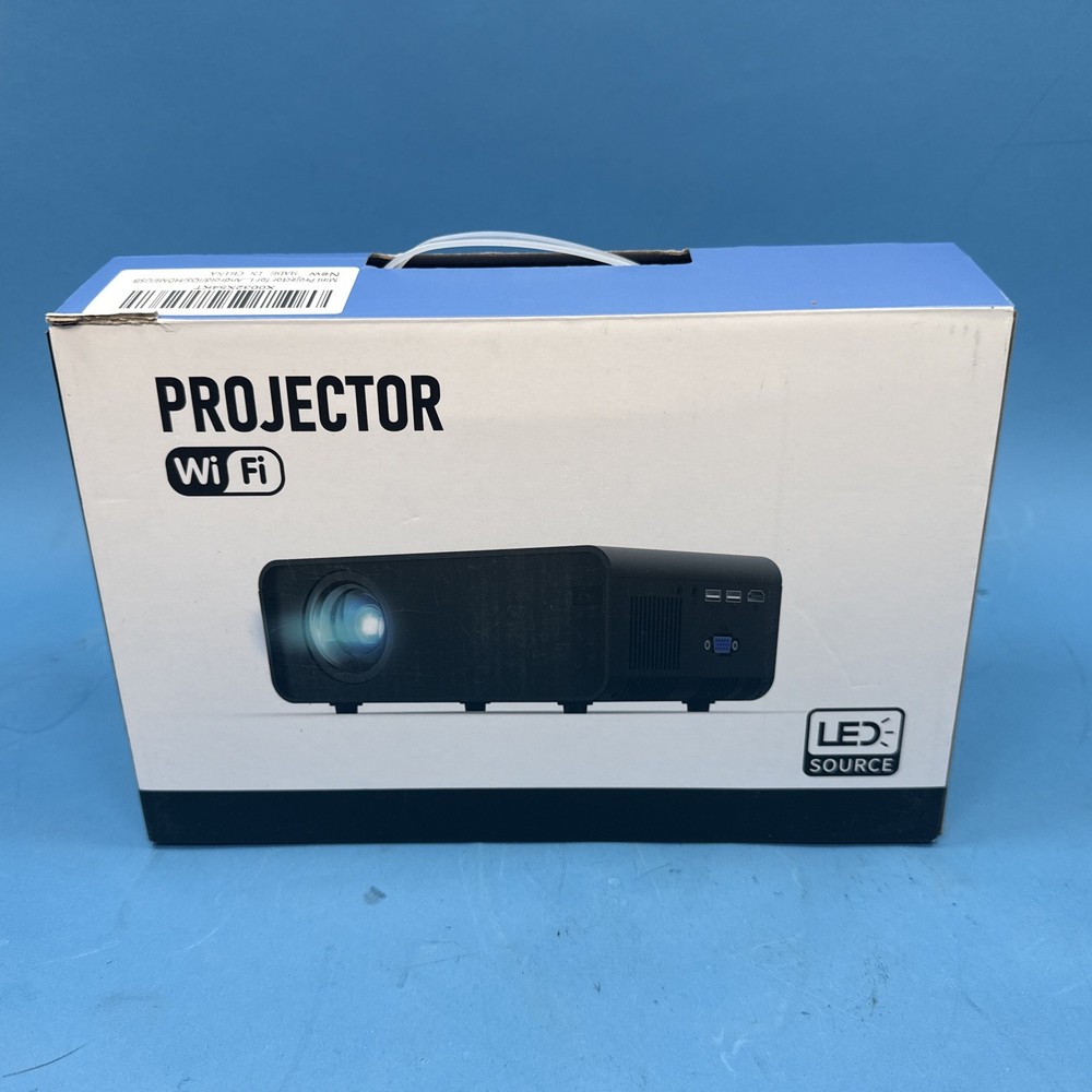 WiFi Projector with LED Source With Remote control