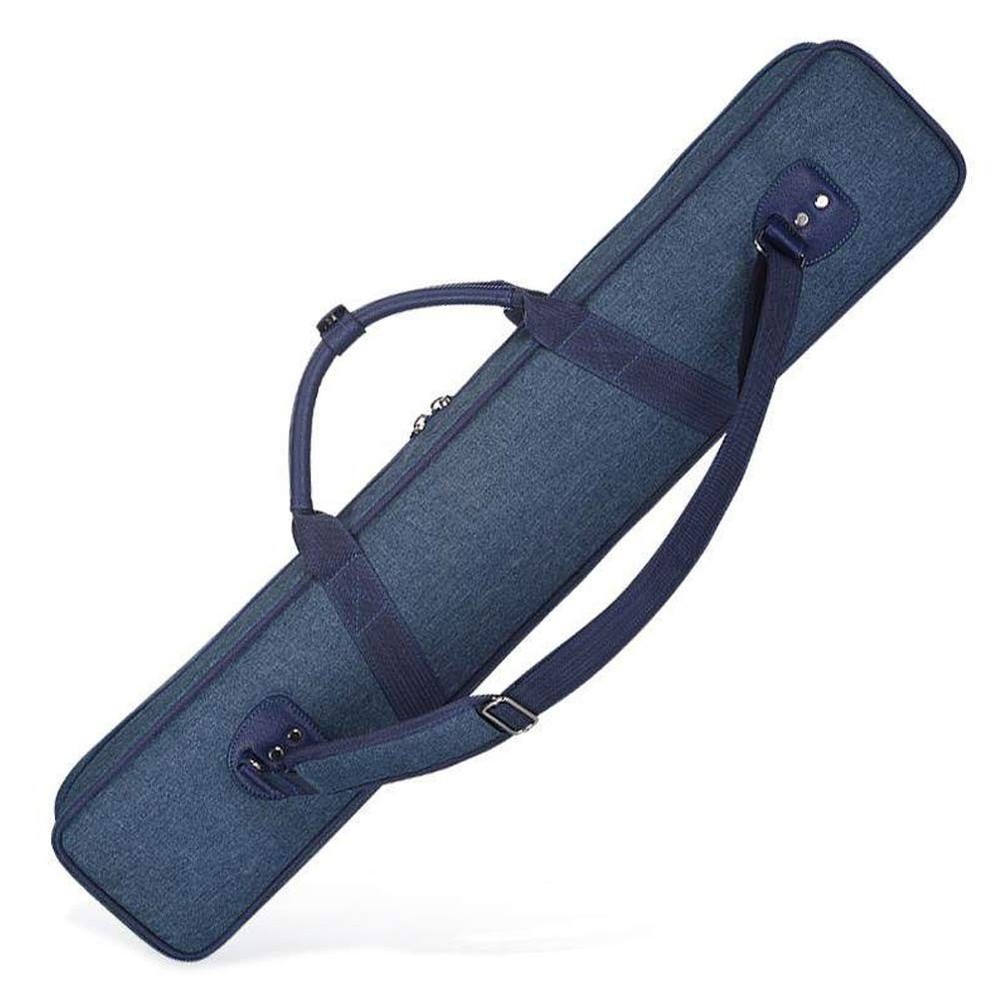 Pool Cue Billiard Stick Carrying Case One Size, Blue